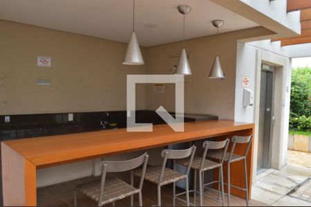 Apartamento à venda com 52m², 1 quarto e 1 vagaArea Gourmet