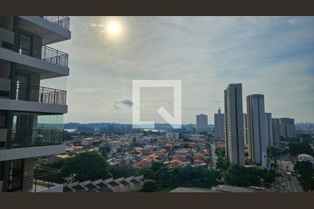 Vista da Varanda de apartamento à venda com 2 quartos, 38m² em Veleiros, São Paulo