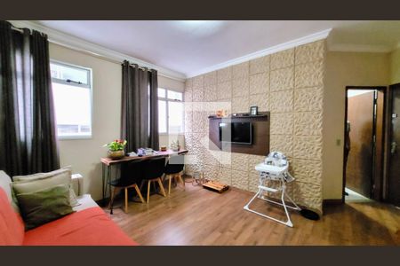 Sala de apartamento à venda com 3 quartos, 70m² em Castelo, Belo Horizonte