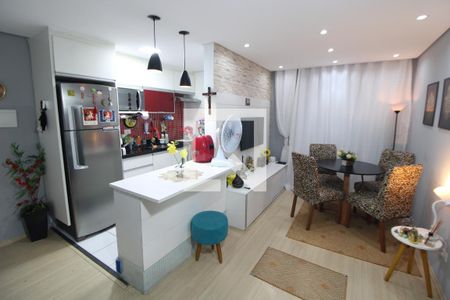 Sala / Cozinha de apartamento à venda com 3 quartos, 67m² em Vila Amalia (zona Norte), São Paulo