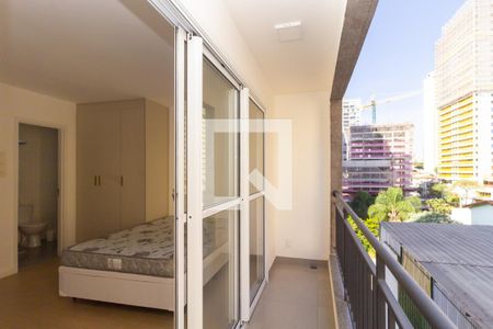 varanda de kitnet/studio para alugar com 1 quarto, 30m² em Vila Mariana, São Paulo