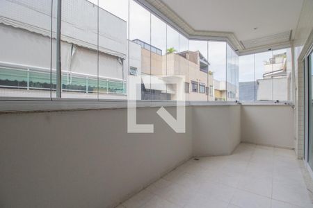 Varanda da Sala de apartamento para alugar com 3 quartos, 110m² em Recreio dos Bandeirantes, Rio de Janeiro