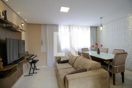 Sala de apartamento para alugar com 3 quartos, 70m² em Ana Lucia, Belo Horizonte