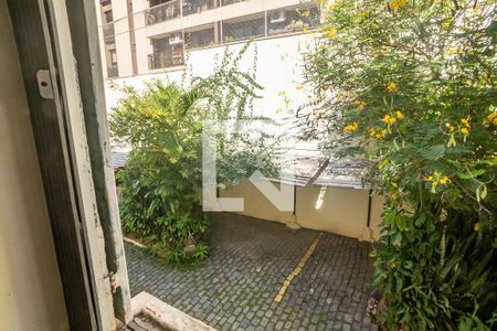 Sala 1  vista janela- vaga garagem de casa de condomínio para alugar com 2 quartos, 100m² em Botafogo, Rio de Janeiro