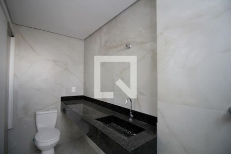 Banheiro da Suite de apartamento à venda com 3 quartos, 115m² em Nova Suíça, Belo Horizonte