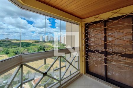 Varanda da Sala de apartamento à venda com 3 quartos, 128m² em Parque Prado, Campinas