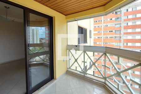 Varanda da Sala de apartamento à venda com 3 quartos, 128m² em Jardim dos Oliveiras, Campinas