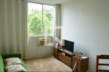 Sala  de apartamento para alugar com 1 quarto, 59m² em Pechincha, Rio de Janeiro