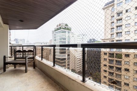 Varanda de apartamento à venda com 3 quartos, 221m² em Jardim Europa, São Paulo