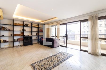 Sala de apartamento para alugar com 3 quartos, 221m² em Jardim Europa, São Paulo