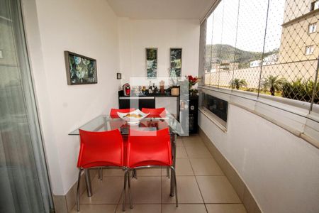 varanda de apartamento à venda com 3 quartos, 78m² em Buritis, Belo Horizonte