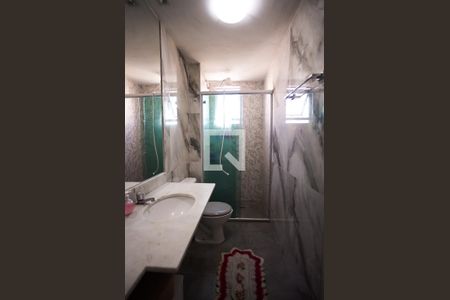 Banheiro do quarto 1 de apartamento à venda com 2 quartos, 57m² em Paquetá, Belo Horizonte