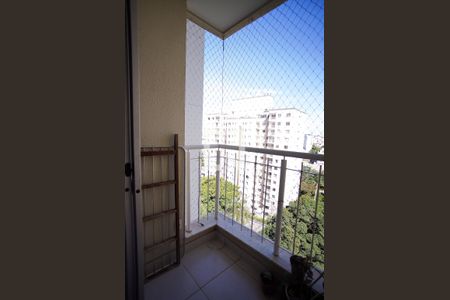Varanda da Sala de apartamento à venda com 2 quartos, 57m² em Paquetá, Belo Horizonte