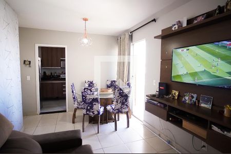 Sala de apartamento à venda com 2 quartos, 57m² em Paquetá, Belo Horizonte