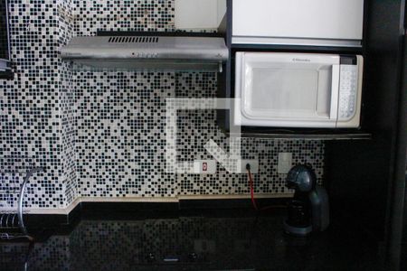 Cozinha de apartamento para alugar com 1 quarto, 52m² em Panamby, São Paulo