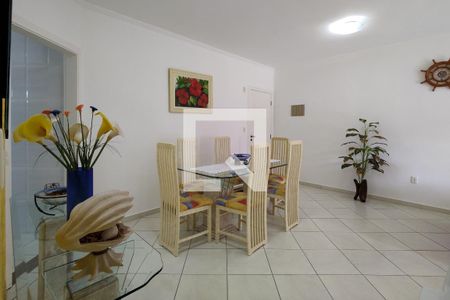 Sala de apartamento para alugar com 3 quartos, 101m² em Canto do Forte, Praia Grande