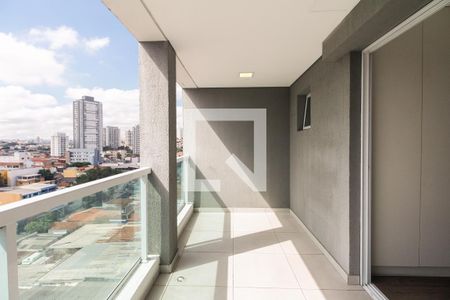 Studio - Varanda  de kitnet/studio para alugar com 1 quarto, 35m² em Penha de França, São Paulo
