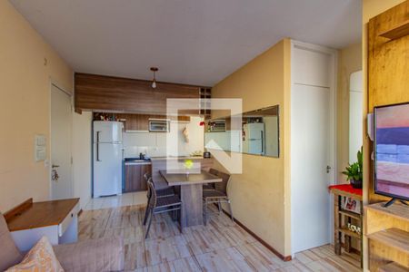 Sala de apartamento para alugar com 2 quartos, 42m² em Bairro Fátima, Canoas