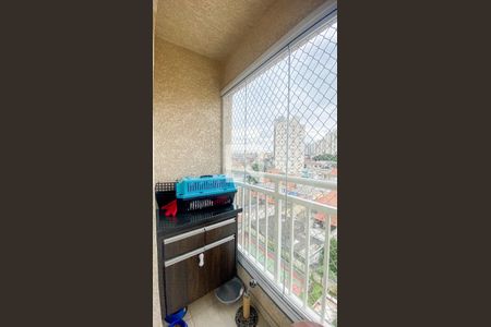 Varanda Sala - Sala de Jantar de apartamento à venda com 2 quartos, 50m² em Vila America, Santo André