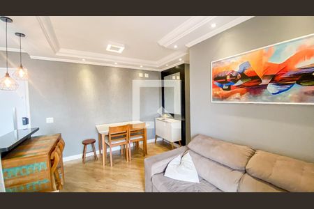 Sala - Sala de Jantar de apartamento à venda com 2 quartos, 50m² em Vila America, Santo André