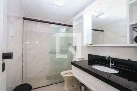 Banheiro de kitnet/studio à venda com 1 quarto, 45m² em Jardim Paulista, São Paulo