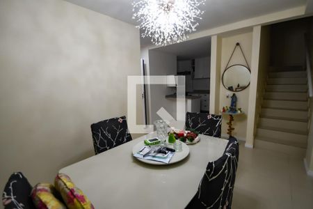 Sala de Jantar (1º Andar) de casa de condomínio para alugar com 3 quartos, 130m² em Cachambi, Rio de Janeiro