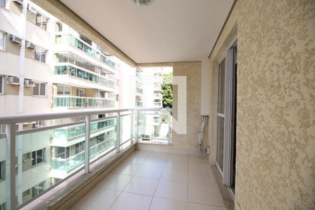 Varanda da Sala de apartamento à venda com 3 quartos, 94m² em Pechincha, Rio de Janeiro