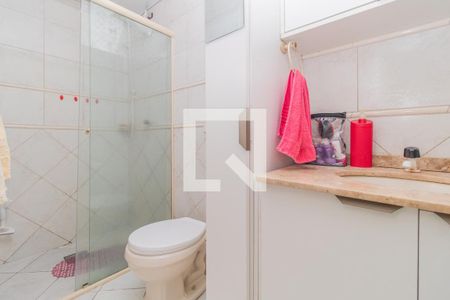 Banheiro de apartamento à venda com 3 quartos, 79m² em Tristeza, Porto Alegre