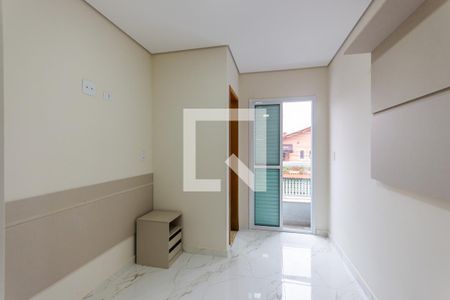 Suíte  de apartamento para alugar com 2 quartos, 47m² em Vila Camilopolis, Santo André
