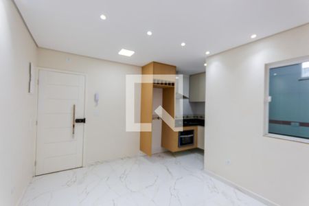 Sala de apartamento para alugar com 2 quartos, 47m² em Vila Camilopolis, Santo André