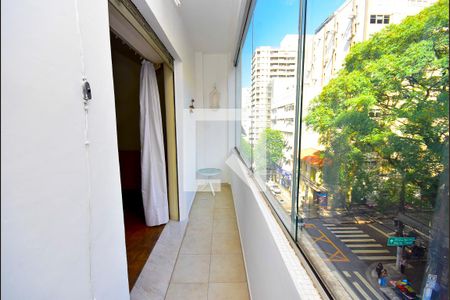 Varanda da Sala de apartamento à venda com 2 quartos, 105m² em Jardim Paulista, São Paulo