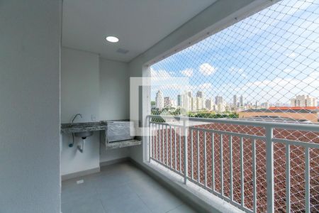 Varanda da Sala de apartamento para alugar com 2 quartos, 47m² em Vila Centenário, São Paulo