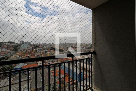 Sacada da Sala de apartamento à venda com 2 quartos, 66m² em Vila Metalurgica, Santo André