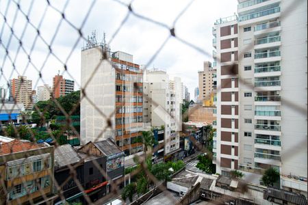 Vista da Varanda da Sala de apartamento para alugar com 1 quarto, 37m² em Consolação, São Paulo