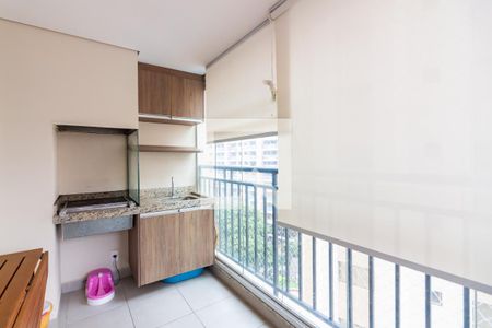 Varanda gourmet de apartamento à venda com 2 quartos, 62m² em Centro, Osasco