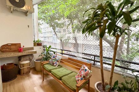 Sala - Varanda de apartamento à venda com 3 quartos, 120m² em Leme, Rio de Janeiro