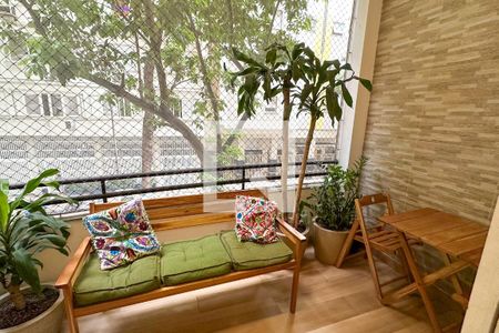 Sala - Varanda de apartamento à venda com 3 quartos, 120m² em Leme, Rio de Janeiro