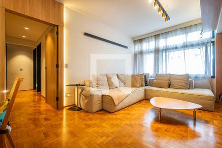 Sala/Cozinha de apartamento à venda com 3 quartos, 100m² em Jardim Paulista, São Paulo