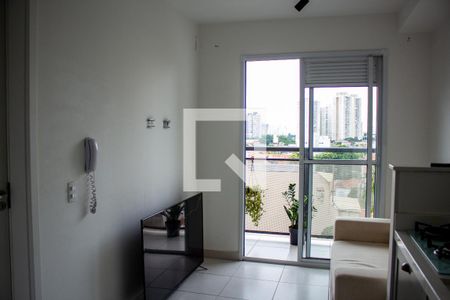 Sala/Cozinha de kitnet/studio para alugar com 1 quarto, 29m² em Água Branca, São Paulo