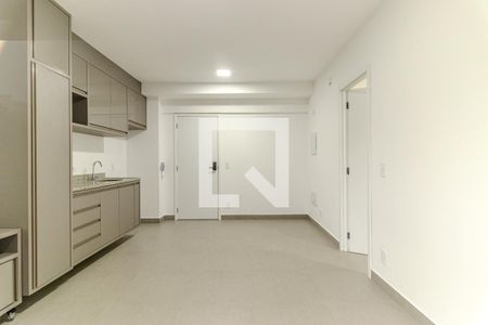 Sala e Cozinha de apartamento para alugar com 1 quarto, 41m² em Santa Ifigênia, São Paulo