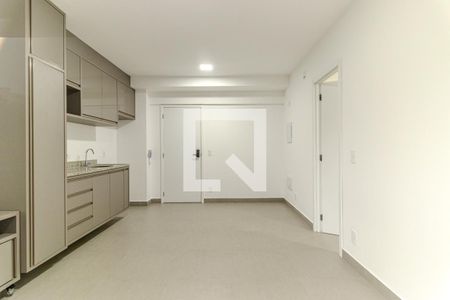 Sala e Cozinha de apartamento à venda com 1 quarto, 41m² em Santa Ifigênia, São Paulo