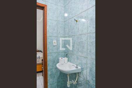 Banheiro da Suíte de casa à venda com 4 quartos, 200m² em Jardim Campestre, São Bernardo do Campo