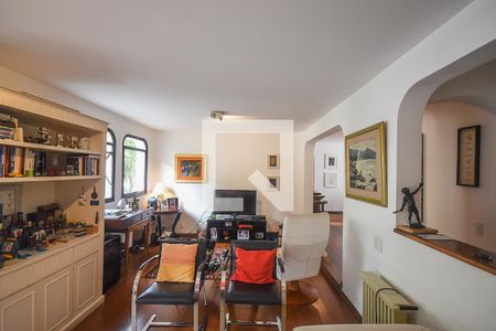 Sala de apartamento à venda com 3 quartos, 135m² em Vila Morumbi, São Paulo