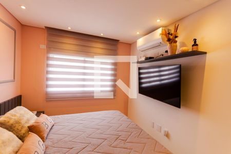 Suíte de apartamento à venda com 1 quarto, 78m² em Campestre, Santo André