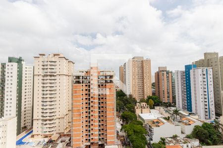 Vista da Varanda gourmet de apartamento à venda com 1 quarto, 78m² em Campestre, Santo André