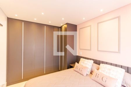 Suíte de apartamento à venda com 1 quarto, 78m² em Campestre, Santo André