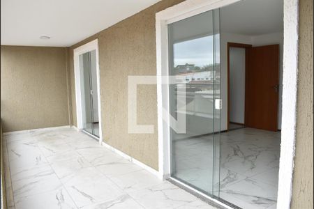 Apartamento para alugar com 86m², 2 quartos e 1 vagaVaranda da Sala e Quarto 1