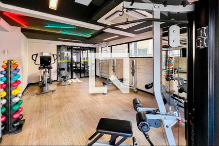 Studio para alugar com 25m², 1 quarto e 1 vagaÁrea comum - Academia