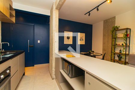 Apartamento à venda com 43m², 1 quarto e sem vaga Apartamento à venda com 43m², 1 quarto e sem vagaCozinha