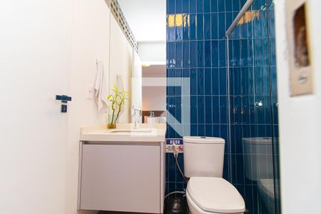 Apartamento à venda com 43m², 1 quarto e sem vaga Apartamento à venda com 43m², 1 quarto e sem vagaBanheiro da Suíte